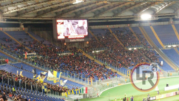 Roma Frosinone Curva Nord lr24