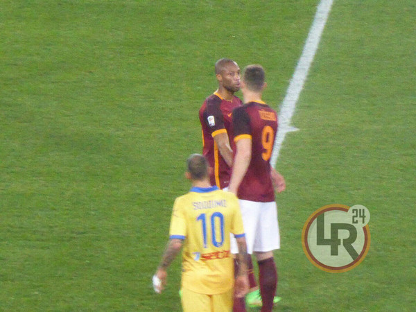 Dzeko Keita Roma Frosinone lr24