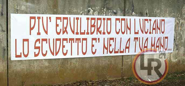 striscione spalletti 16.01.16