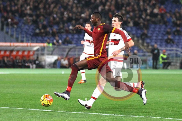 Sadiq scatto Roma-Milan