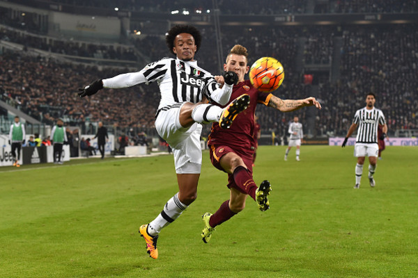 CUADRADO-DIGNE-JUVE-ROMA