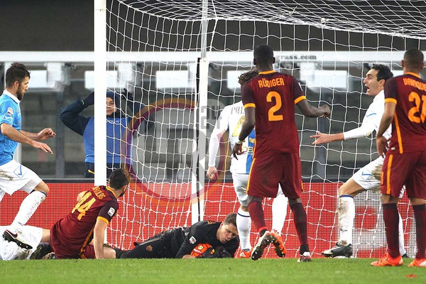 chievo roma gol (2)