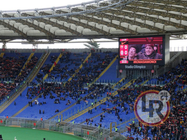 curva sud vuota