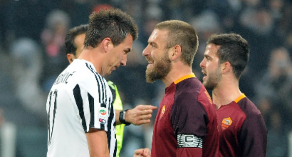 de rossi mandzukic juve roma