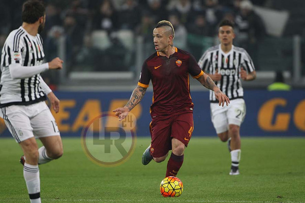 nainggolan azione juve roma mancini