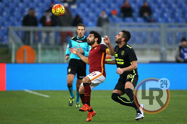 salah azione roma verona