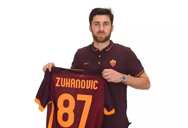 zukanovic maglia roma 87