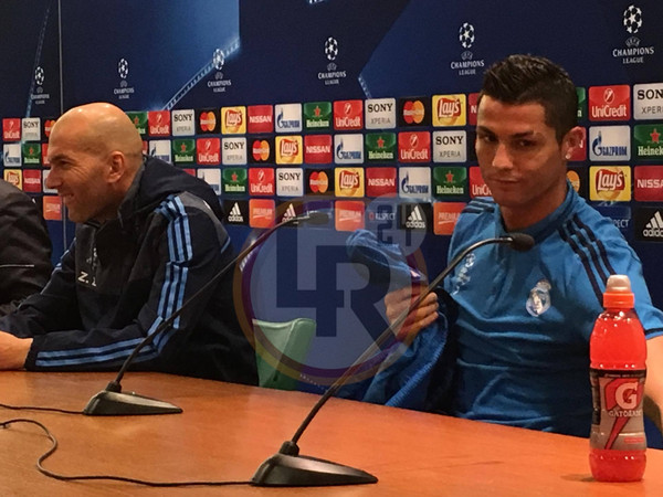 zidane cristiano ronaldo conferenza stampa pre Roma-Real Madrid 16.02.16