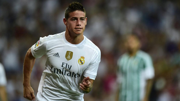 james rodriguez real corre 2016