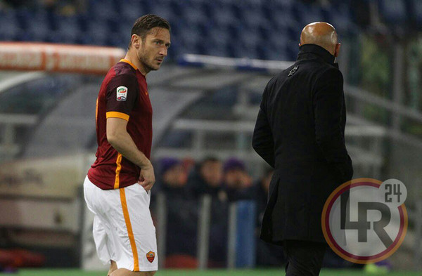 ROMA FIORENTINA TOTTI SPALLETTI 04.03.2015 MANCINI