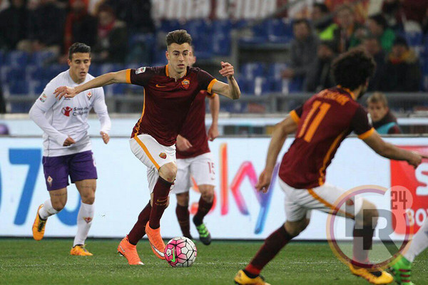 ROMA FIORENTINA EL SHAARAWY SALAH 04.03.2015 MANCINI