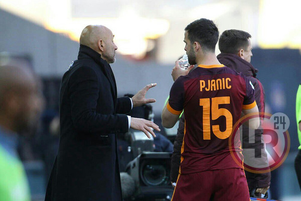 UDINESE ROMA PJANIC SPALLETTI 13032016 MANCINI