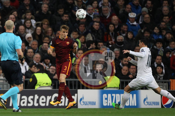 Digne colpo di testa Bernabeu