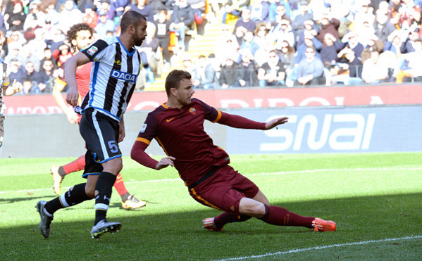 dzeko gol udinese roma 2