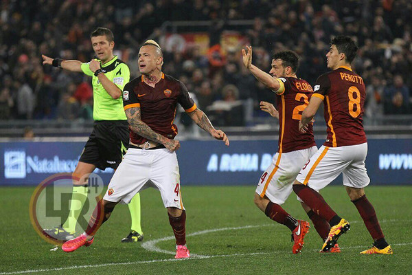 roma inter esultanza nainggolan