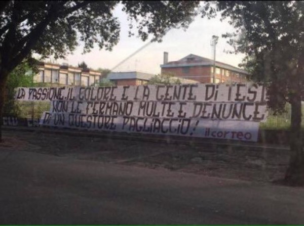 striscione testaccio