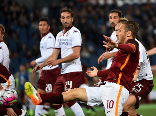 totti gol roma toro