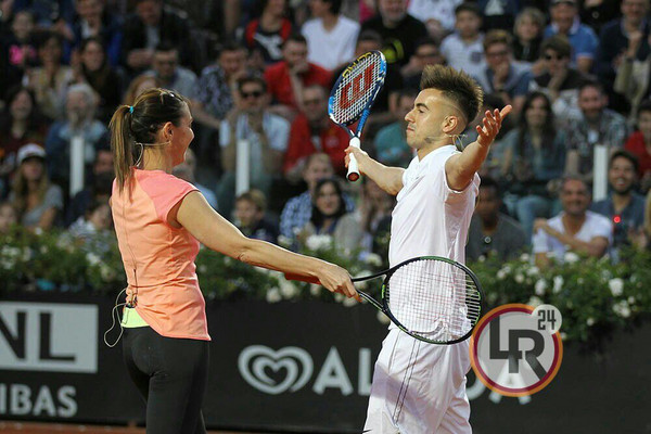 TENNIS WITH STARS EL SHAARAWY PENNETTA 9516 MANCINI