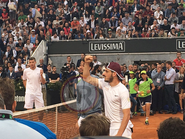 florenzi dzeko tennis