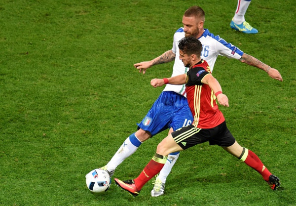 de rossi belgio italia