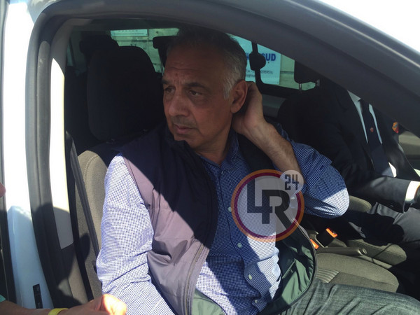 pallotta in macchina ciampino lr24