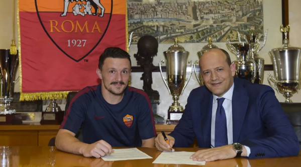 mario rui e baldissoni_foto twitter roma