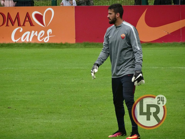 allenamento piznolo alisson