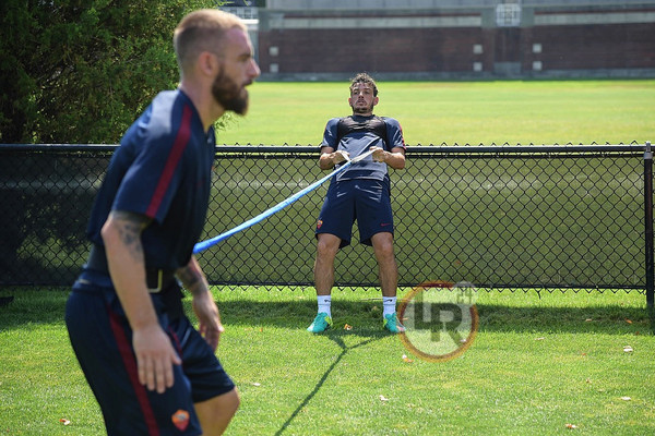 AS Roma Training Session