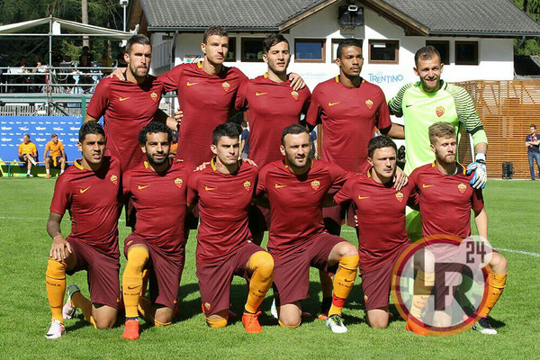foto squadra Roma-Terek Grozny Ritiro Pinzolo 17.07.16