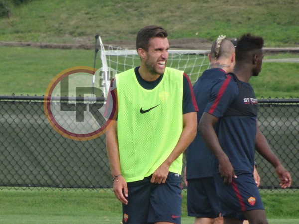 strootman sorriso allenamento