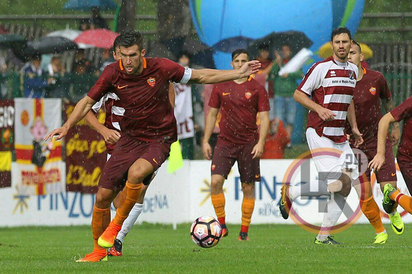 strootman pinzolo roma pioggia