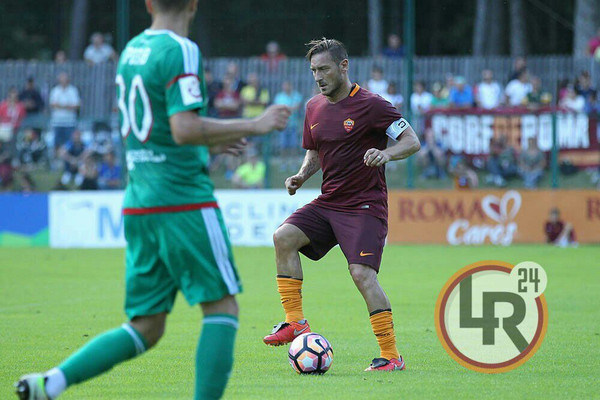 totti Roma-Terek Grozny Ritiro Pinzolo 17.07.16