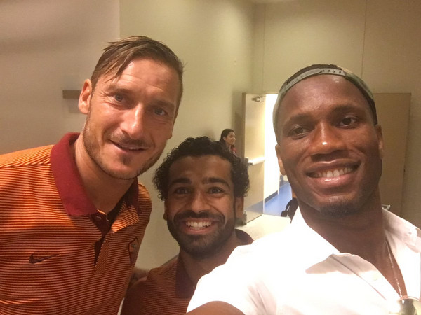 Drogba Salah Totti