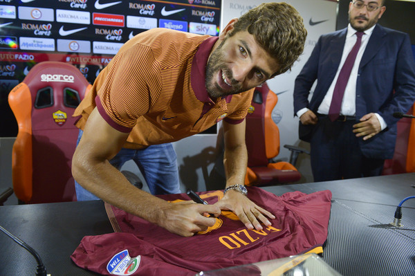 AS Roma Unveils New Signing Federico Fazio