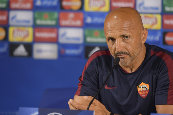 AS Roma Training Session And Press Conference