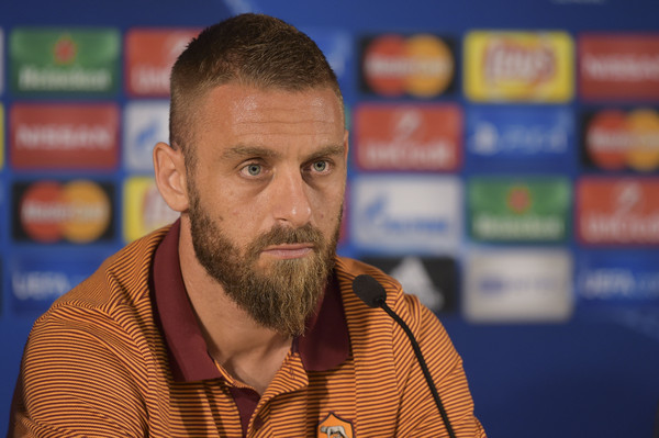 AS Roma Training Session And Press Conference