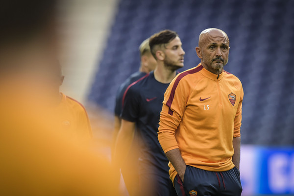 AS Roma Training Session And Press Conference