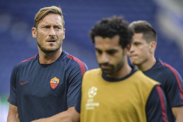 AS Roma Training Session And Press Conference