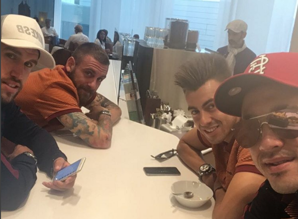 nainggolan strootman el shaarawy strootman_instagram nainggolan