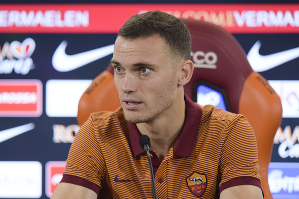 AS Roma Unveils New Signing Thomas Vermaelen