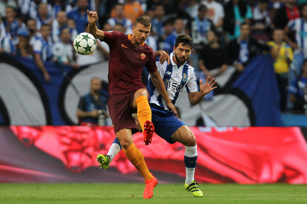 dzeko porto-roma-2.