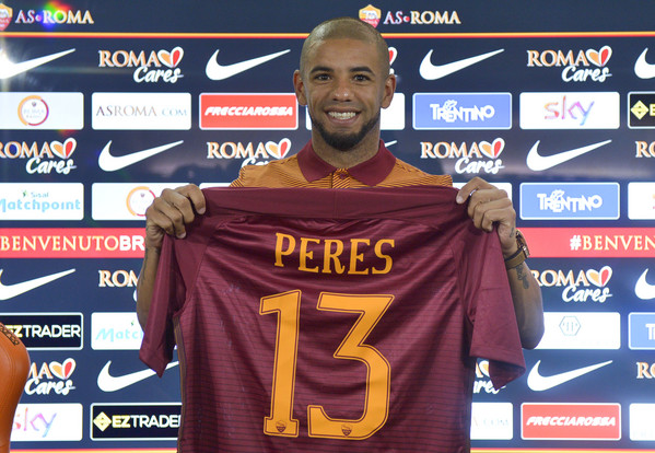 AS Roma Unveils New Signing Bruno Peres