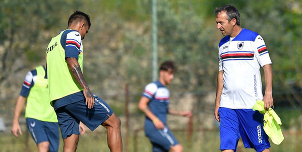 Sampdoria/Allenamento