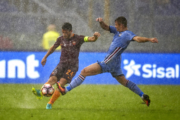 florenzi pioggia roma samp