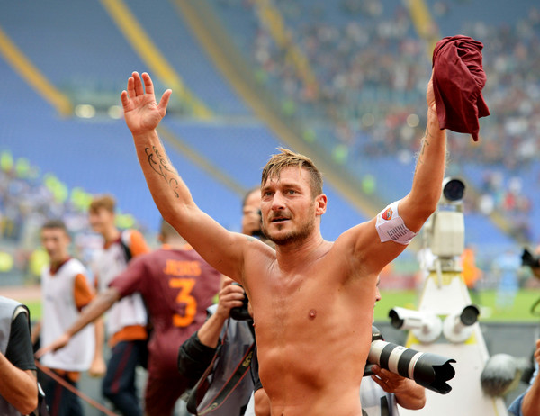 totti esulta