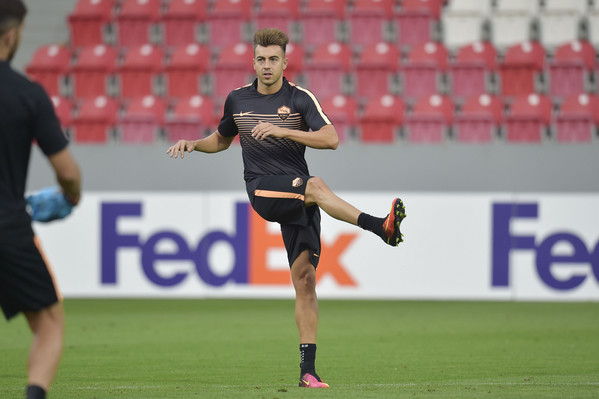 el shaarawy allenamento