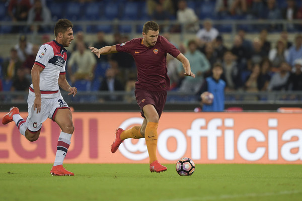 roma crotone dzeko