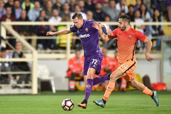 manolas vs ilicic fiorentina