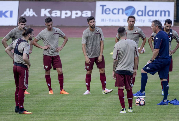 torino allenamento