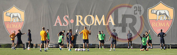 trigoria allenamento panoramica